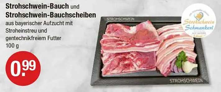 Strohwolf-Bauch und Strohwolf-Bauchscheiben aus bayerischer Aufzucht