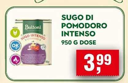 Sugo di Pomodoro Intenso 950 g Dose