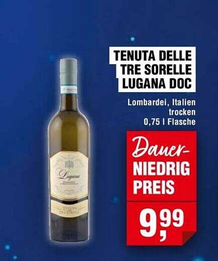 TENUTA DELLE TRE SORELLE LUGANA DOC, 0,75 l
