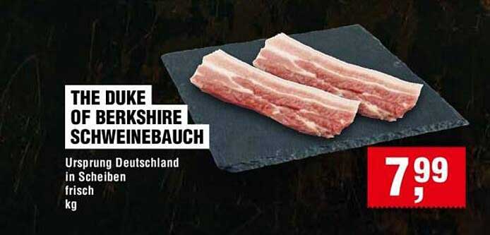THE DUKE OF BERKSHIRE SCHWEINEBACCH