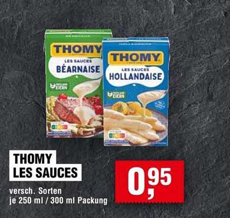 THOMY LES SAUCES - Verschiedene Sorten à 250 ml / 300 ml Packung