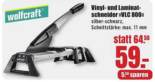 Vinyl- und Laminatschneider »VLC 800«