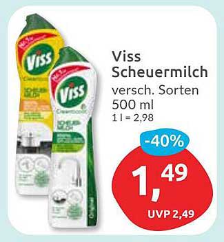 Viss Scheuermilch 500 ml - Verschiedene Sorten