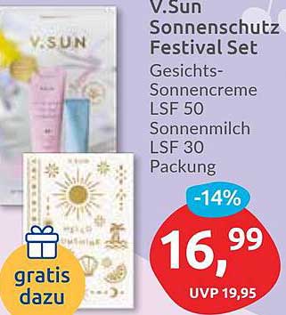 V.Sun Sonnenschutz Festival Set