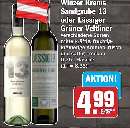Winzer Krems Sandgrube 13 oder Lässiger Grüner Veltliner
