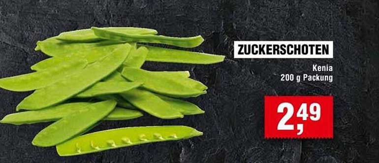 Zuckerschoten Kenia 200 g Packung