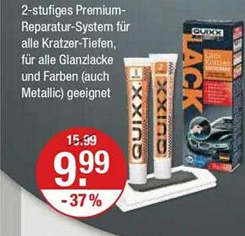 2-stufiges Premium-Reparatur-System von Quixx