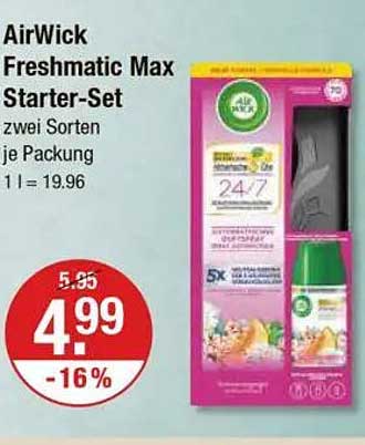AirWick Freshmatic Max Starter-Set