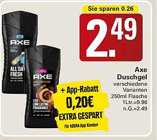 Axe Duschgel verschiedene Varianten 250ml Flasche