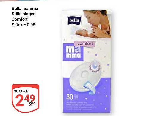 Bella mamma Stilleinlagen Comfort, 30 Stück