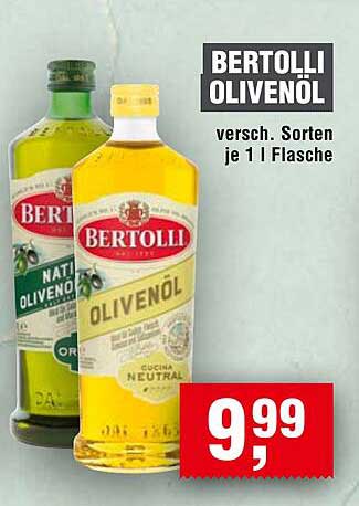 Bertolli Olivenöl - verschiedene Sorten je 1 l Flasche