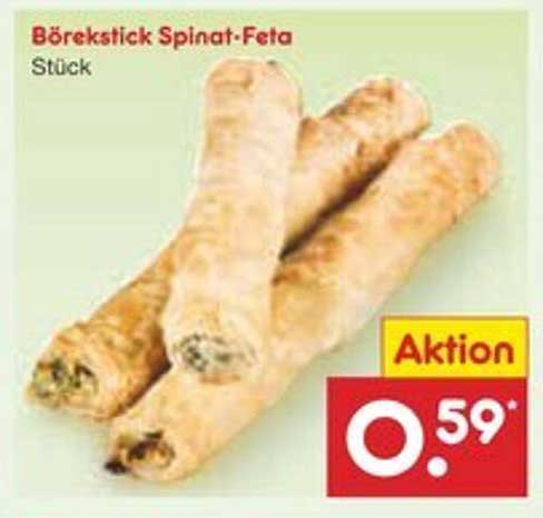 Börekstick Spinat-Feta