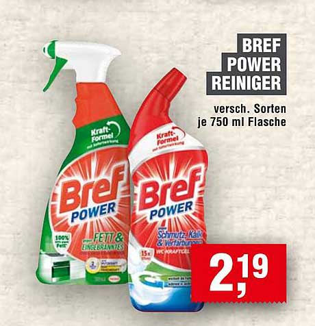 Bref Power Reiniger 750 ml