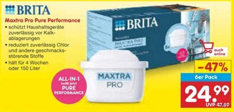 Brita Maxtra Pro Pure Performance 6er Pack