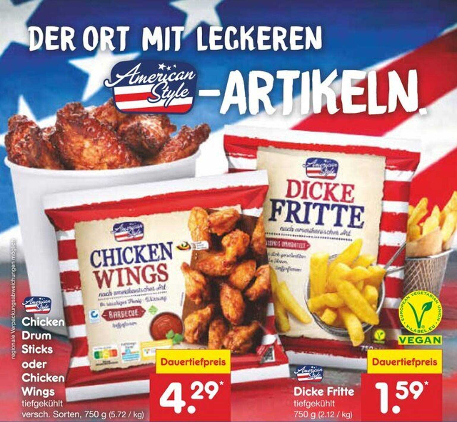 Chicken Wings oder Drum Sticks - American Style