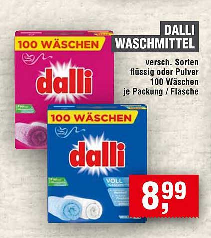 DALLI Waschmittel - 100 Wäschen