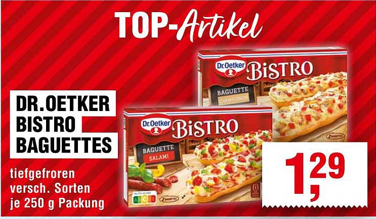 DR. OETKER BISTRO BAGUETTES
