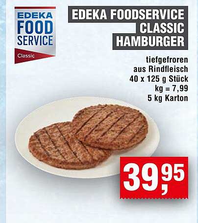 EDEKA Foodsrvice Classic Hamburger