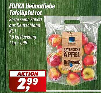 EDEKA Heimatliebe Tafeläpfel rot