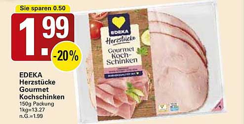 EDEKA Herzstücke Gourmet Kochschinken