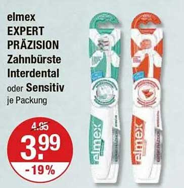 elmex EXPERT PRÄZISION Zahnbürste Interdental oder Sensitiv je Packung