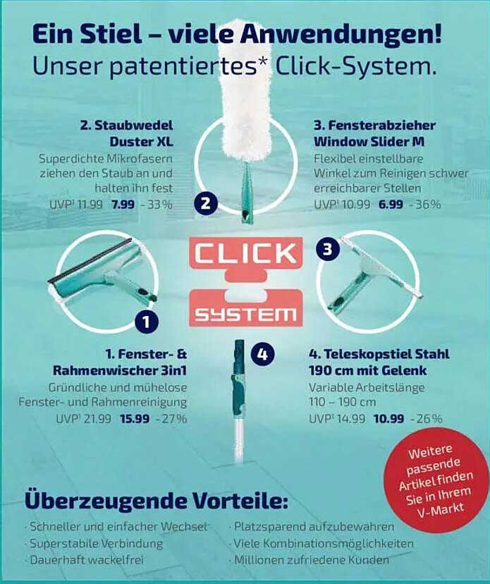 Fenster- & Rahmenwischer 3in1