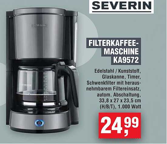 FILTERKAFFEEMASCHINE KA9572