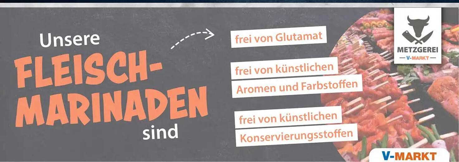 Fleischmarinaden von V-Markt