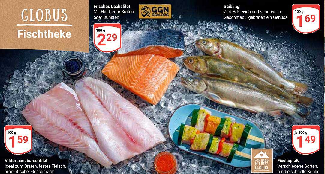 Frisches Lachsfilet mit Haut, zum Braten oder Dämpfen
