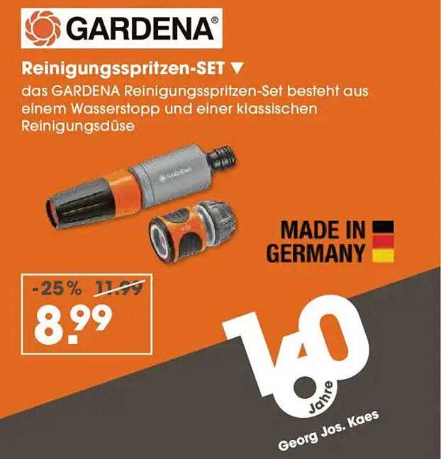 GARDENA Reinigungsspritzenset