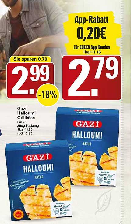 Gazi Halloumi Grillkäse natur