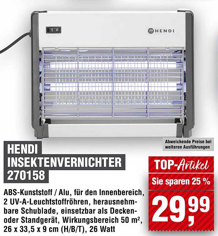 Hendi Insektenvernichter 270158
