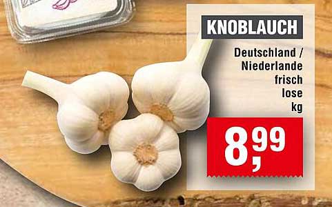 KNOBLAUCH Deutschland / Niederlande frisch lose kg