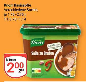 Knorr Basissauce - Soße zu Braten