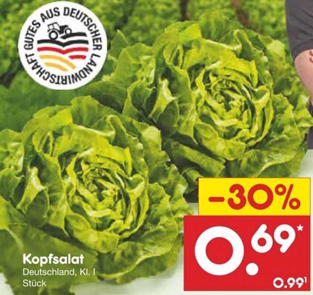 Kopfsalat - Deutschland, Kl. I, Stück