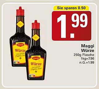Maggi Würze 250g Flasche