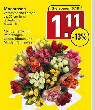 Moosrosen - Blumen für jeden Anlass