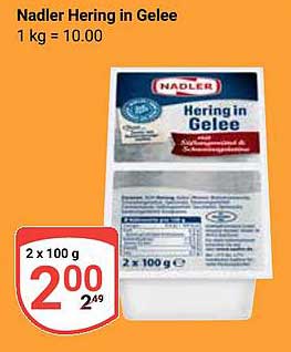 Nadler Hering in Gelee (2 x 100 g)