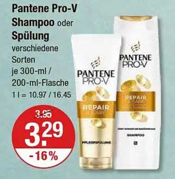 Pantene Pro-V Shampoo oder Spülung – verschiedene Sorten