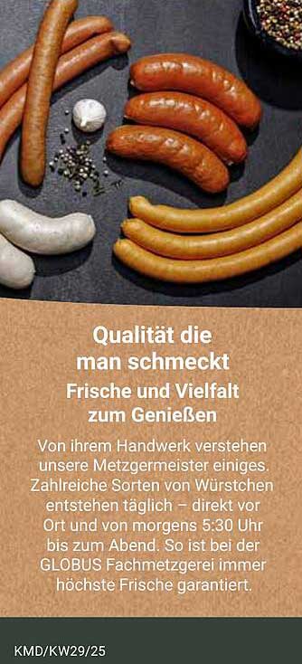 Qualität die man schmeckt - Frische und Vielfalt zum Genießen