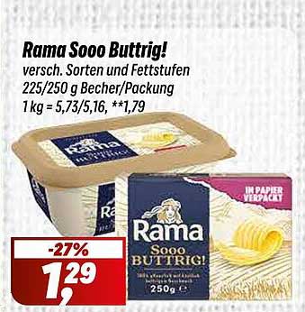 Rama Sooo Buttrig! - Vielseitiger Genuss für jede Küche