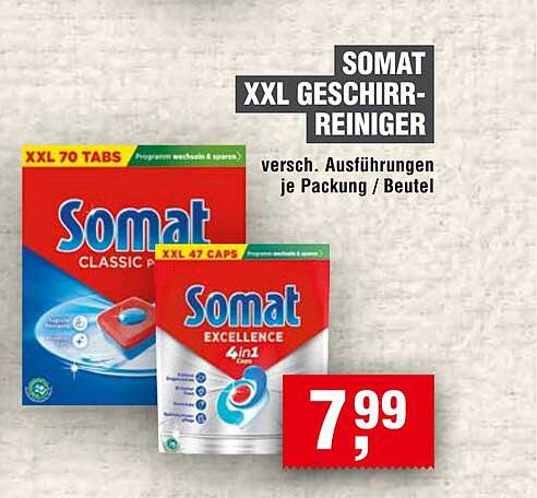 SOMAT XXL Geschirr-Reiniger