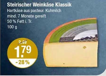 Steirischer Weinkäse Klassik