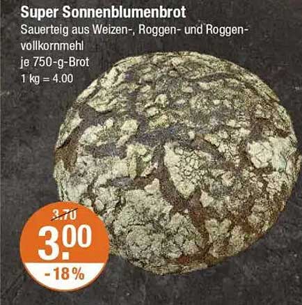 Super Sonnenblumenbrot
