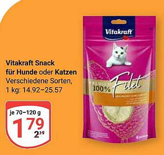 Vitakraft Snack für Hunde oder Katzen – verschiedene Sorten