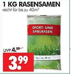 1 KG RASENSAMEN
