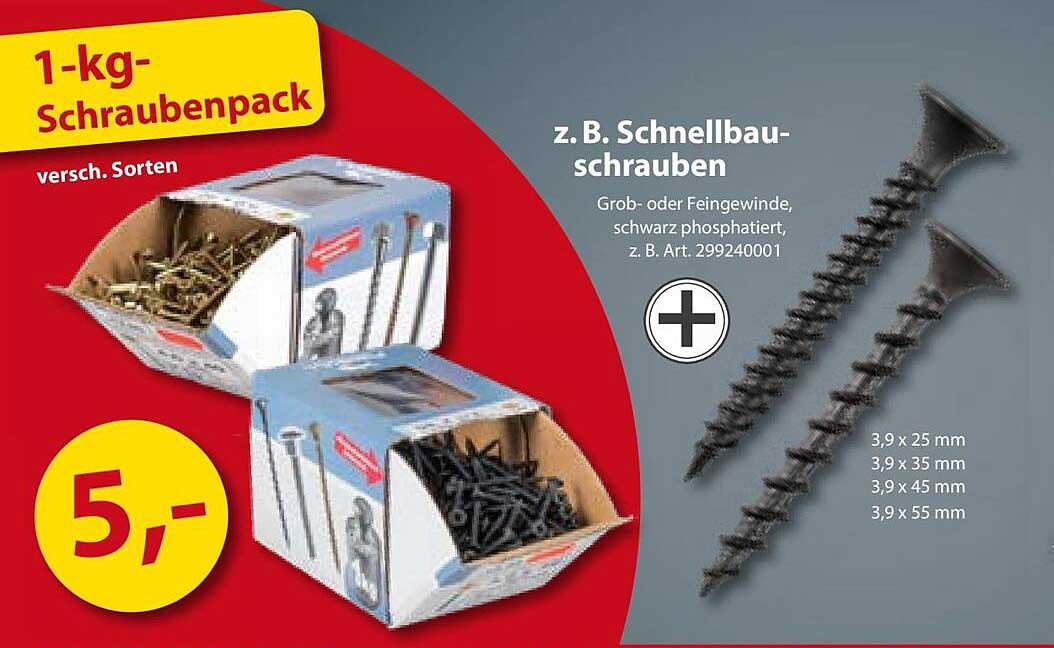 1-kg-Schraubenpack