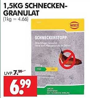 1,5KG SCHNECKEN-GRANULAT