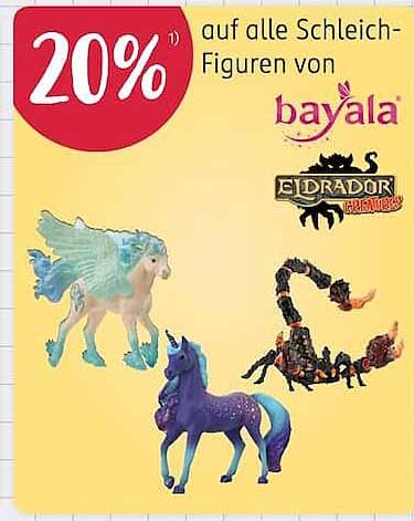 20% auf alle Schleich-Figuren von bayala, Eldrador Creatures