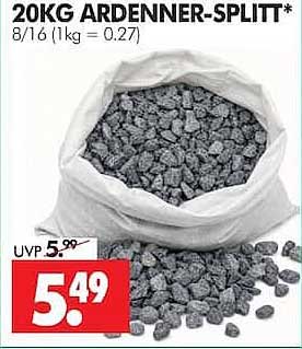 20KG ARDENNER-SPLITT*